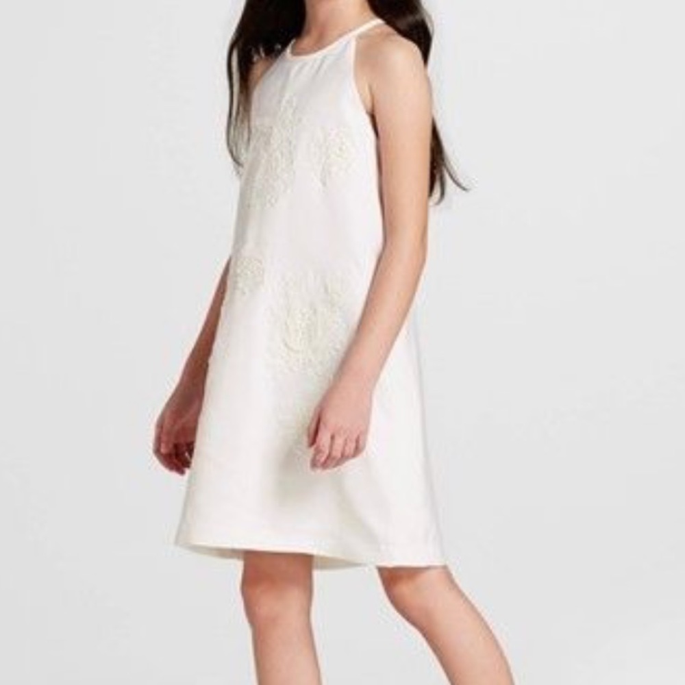 Victoria Beckham(Target) floral appliqué dress